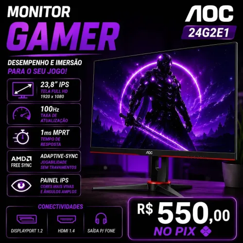 MONITOR AOC 100HZ