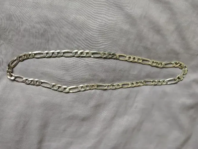 Corrente Masculina Italiana de Prata 925 3x1 8 MM 