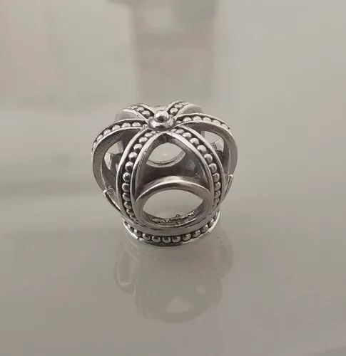 Separador Life Teen Coroa em Prata 925 VIVARA original 