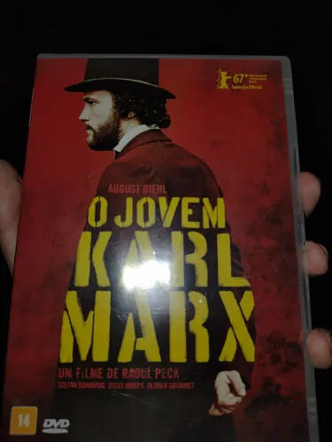 Dvd o jovem Karl marx (novo)