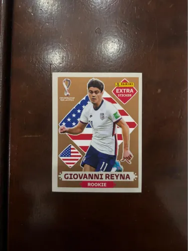 Figurinha Legend Rookie Copa 2022 Qatar - Giovanni Reyna bronze