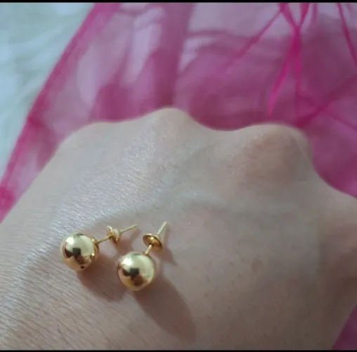 Brinco ouro 18k