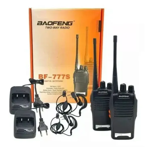 R adio  Comunicador Baofeng BF-777S par novo na caixa