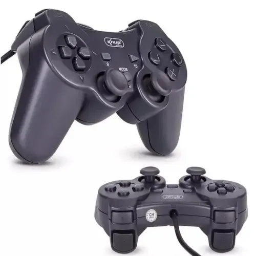 Controle para Pc Com Cabo Usb Kp-cn701/s - Knup *ENTREGA GRÁTIS*
