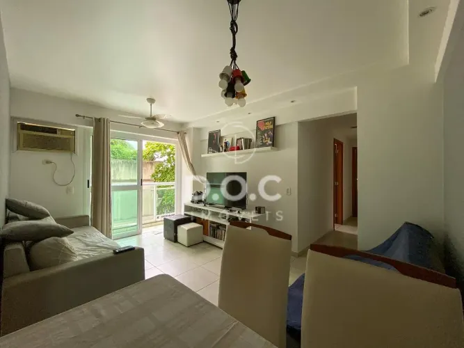 Apartamento para Locação | semi-mobiliado | 2 Quartos + Escritório (Reversível para 3º Qua