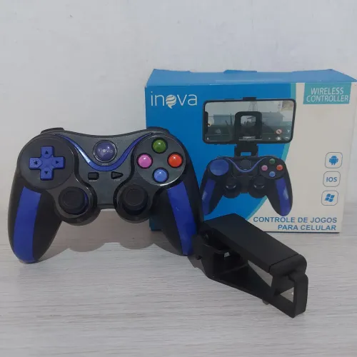 Controle sem fio Inova CON-8418 para Android e PC