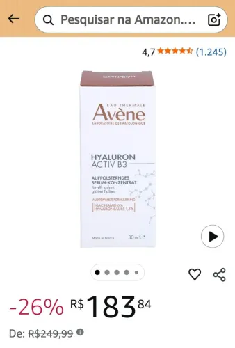 Hyaluron Activ B3 Àvene 30 ml.