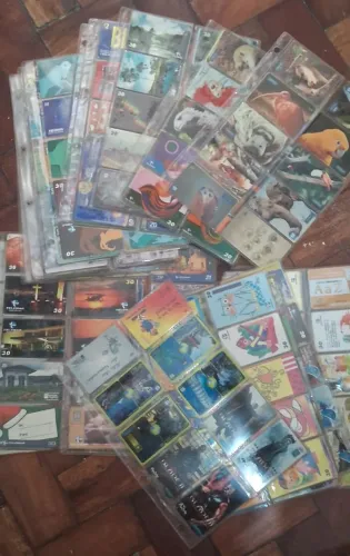 Cartão telefônico mais de 500 unidades.
