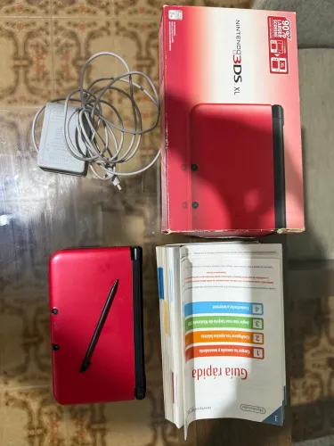 Nintendo 3DS XL Vermelho - Desbloqueado