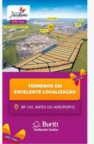 Terreno cidade Jardim 2 buriti
