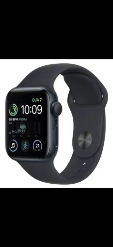 Apple Watch SE preto - 1 mês de uso