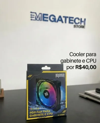 COOLER PARA GABINETE E CPU