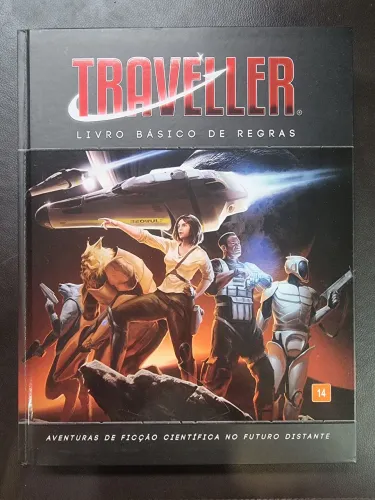 RPG Traveller Kit completo + Livro Básico de Regras