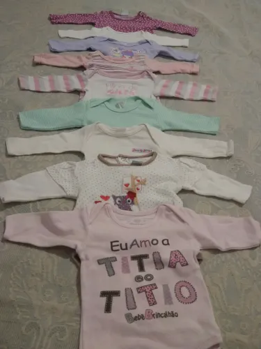 Lote 9 Bodies Manga Longa RN e P
