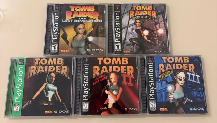 Lote Tomb Raider Originais Americanos para PlayStation 1