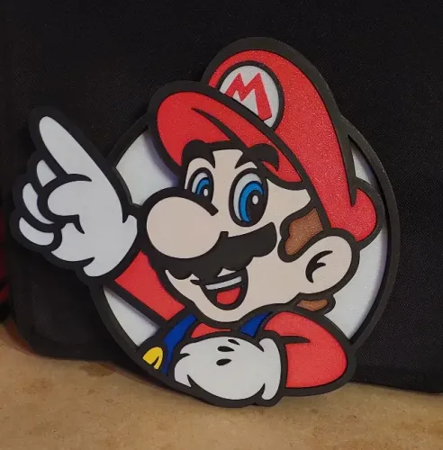 Arte de Parede - Super Mario Bros