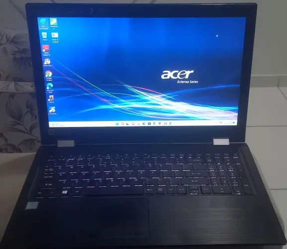 Notebook Acer com processador i7 7500u, 12 gb ddr4, ssd 480gb, tela touch, bateria boa