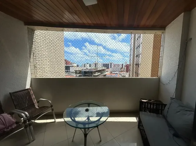 Apartamento Para Alugar 180m² 4 Quartos Piscina Varanda DCE 400m da Praia Cabo Branco/ Joã