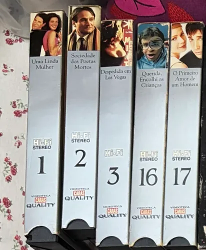 Lote VHS Caras Quality