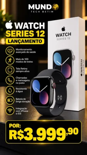 Apple Watch Series 12 lançamento