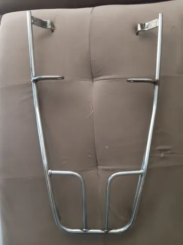 BAGAGEIRO CROMO FORTE NOVO