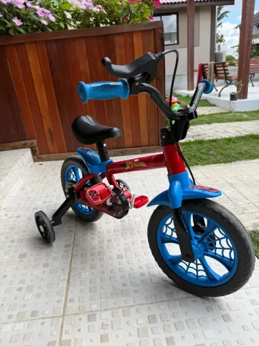 Bicicleta infantil Homem aranha