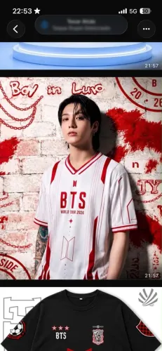 camiseta bts