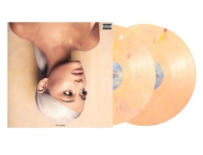 Ariana Grande Sweetener Disco de Vinil LP duplo colorido importado