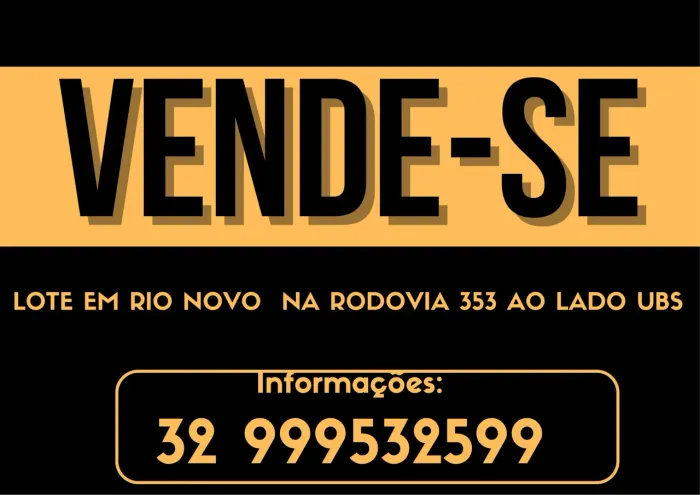 LOTE EM RIO NOVO MG