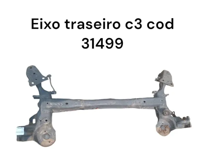 Eixo traseiro citroen c3