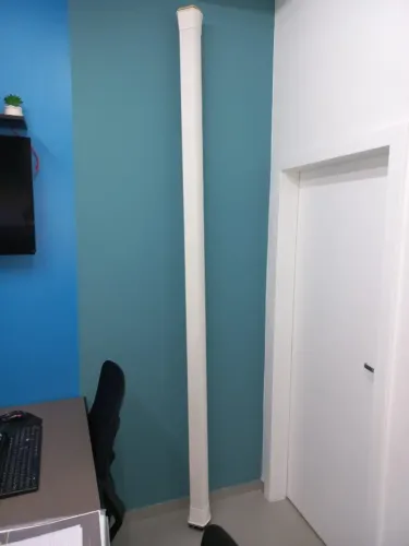 Coluna / poste Plus Standard da Dutotec em alumínio. (altura: 3m; largura: 10cm x 10cm)