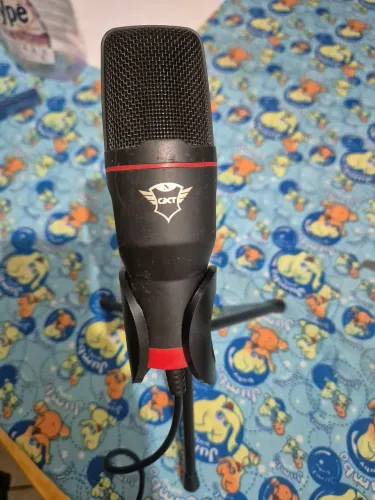 Microfone Gamer Trust GXT 212 Exelente Estado