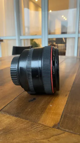 Lente Canon 50mm 1.2 L