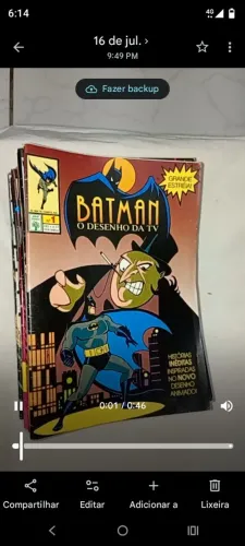 Batman o desenho da Tv Coleção completa abril