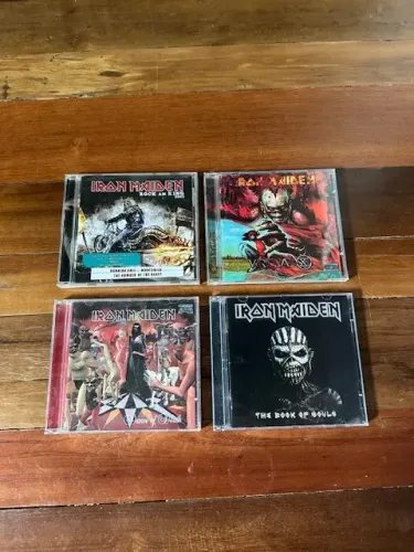 Iron Maiden - Lote c/ 5 CDS