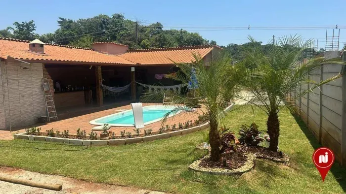 Chácara com 3 dormitórios à venda, 1000 m² por R$ 450.000 - Funil - Mário Campos/MG