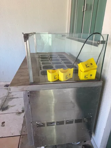 Balcão condimentadora