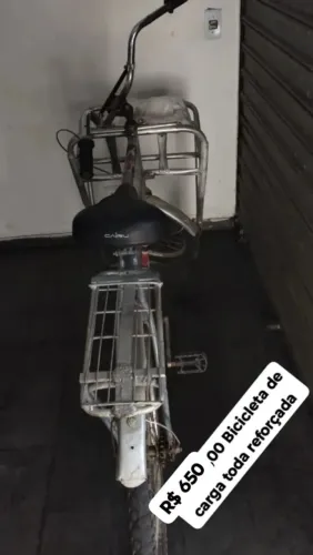 Bicicleta de carga reforçada