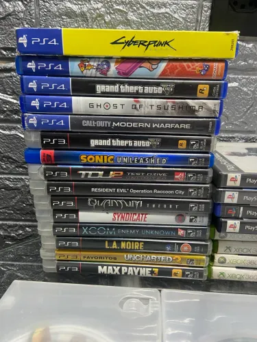 Coleção de jogos ps2, ps3 , ps4 e Xbox 360 lote