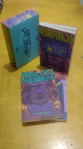 Box Trilogia Sprawl - Livros Cyberpunk