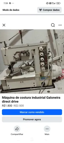 Máquina de costura