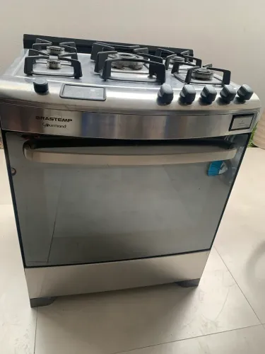 Fogão Brastemp Gourmand 5 Bocas Inox Com Convecção E Vapor - Usado