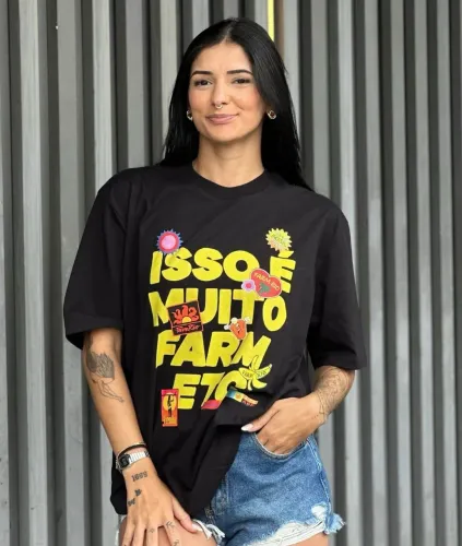 T-shirt coleção nova farm 
