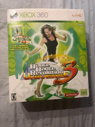 Xbox Dance dance revolution universe 3 Jogo e Tapete de dança Konami