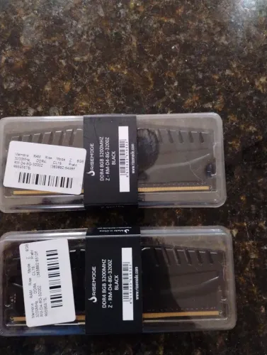 Memória RAM Rise Mode Z, 16GB, 3200mhz, DDR4, CL19 Preto - Rm-d4-8g-3200z