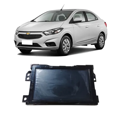 tela multimídia Chevrolet prisma 2016 2018