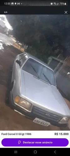 Ford Corcel II Gl/gt 1986