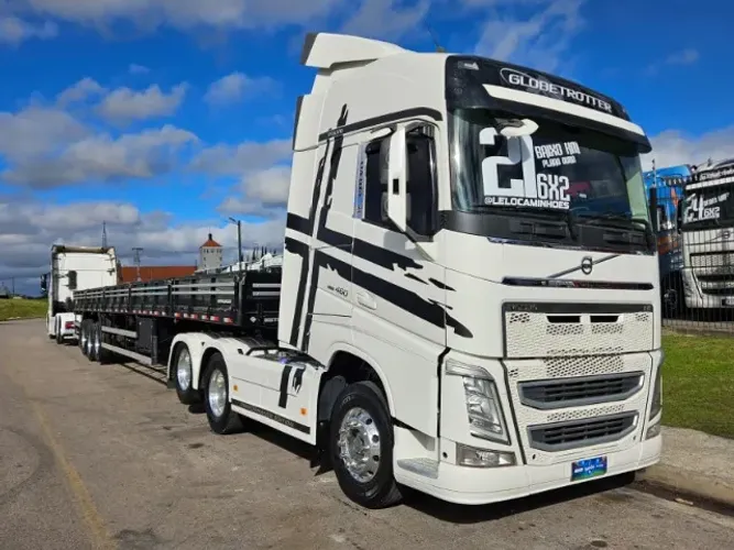 Volvo FH 460 6x2 Ano 21 Plano Ouro Aut+ Carga Seca Estrada 0km 15.50m com pneus