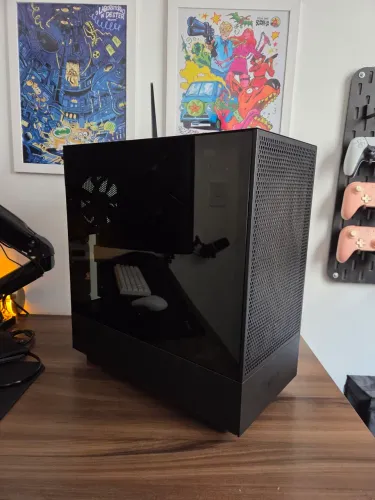 Workstation / PC Gamer All Black - 14600KF, 5060TI 16GB, 64GB RAM, B760M TUF