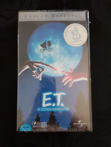 VHS ET o extraterrestre dublado lacrado edição especial
